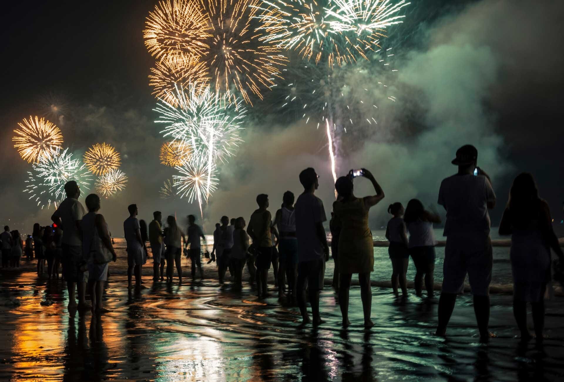 Silvester in Brasilien